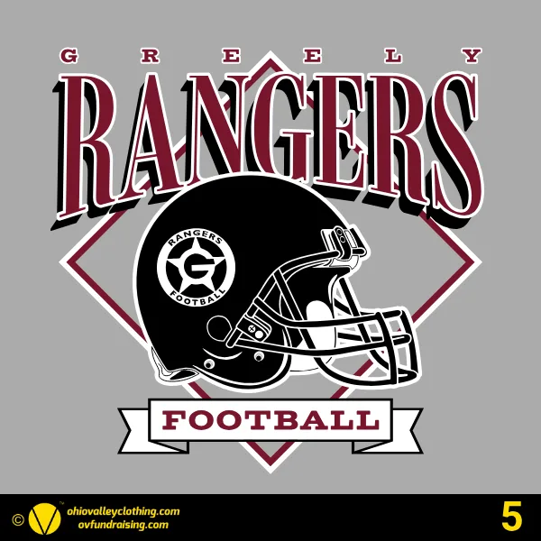 Greely Rangers Football 2026 Design 05