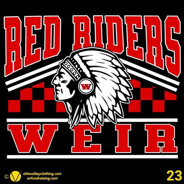 Weir Middle Cheer Parent Group 2025 Design 23