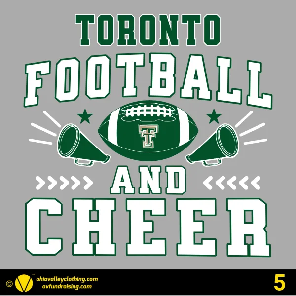 Toronto Titans Youth Football & Cheer 2026 Design 05