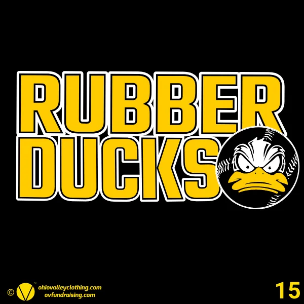 Rubber Ducks Baseball 2024 Design 15
