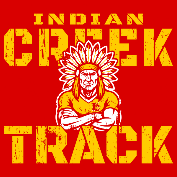 Indian Creek Indoor Track 2025 logo