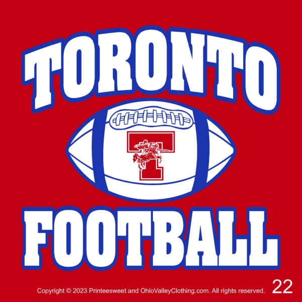 Toronto Jr. High Football 2023 Fundraising Design Sample Designs Toronto Jr High Football 2023 Fundraising Sample Design Page 22