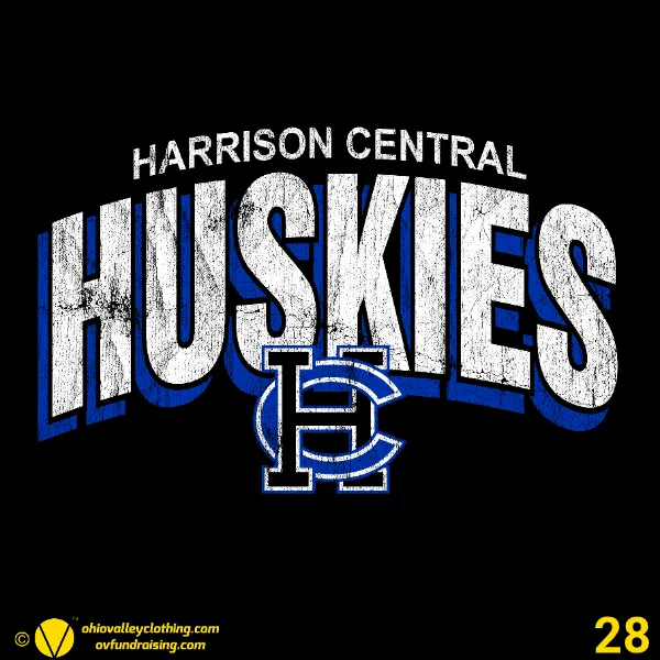 Harrison Central Youth Baseball Association 2025 Design 28