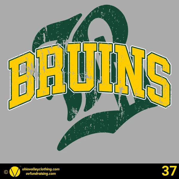 Brooke Middle School Club Baseball 2026 Design 37