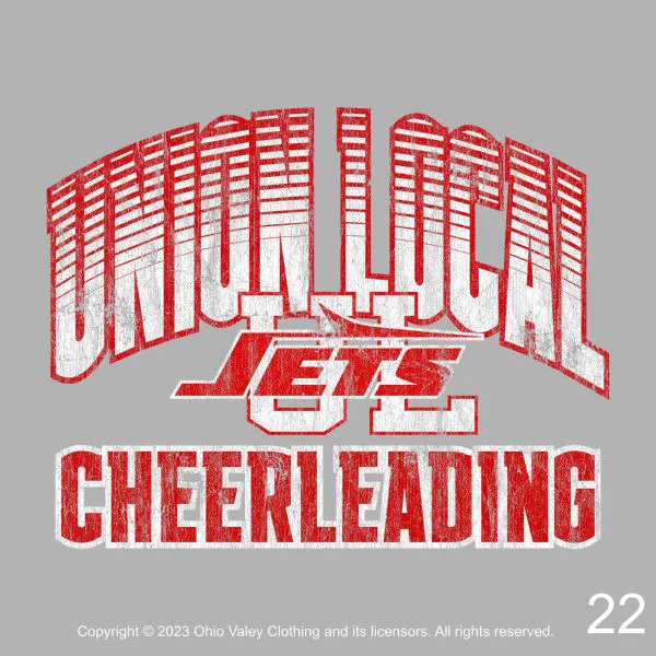 Union Local Cheerleaders 2023 Fundraising Sample Design Page 22