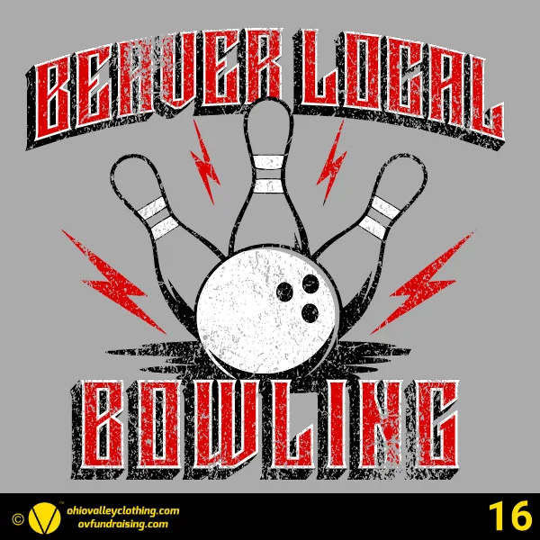 Beaver Local Bowling 2024 Design 16