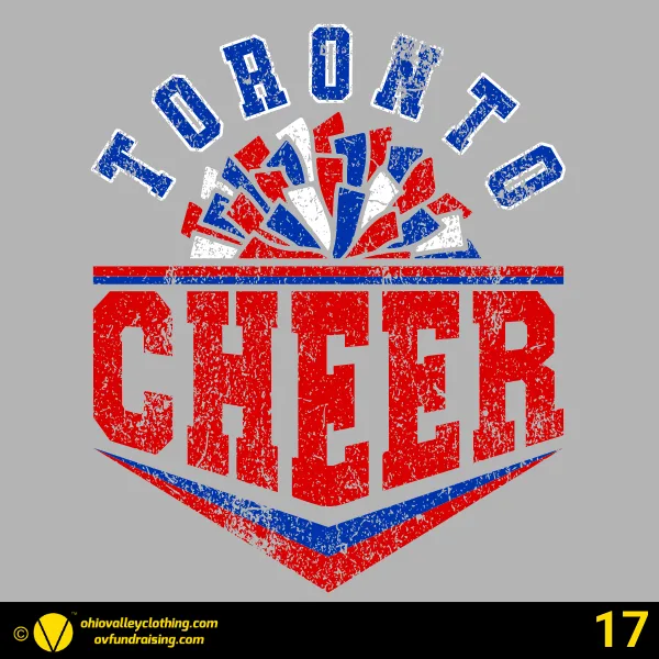 Toronto High School Cheer 2024 Design 17
