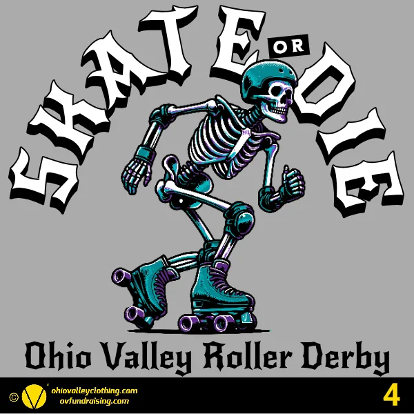 Ohio Valley Roller Derby 2024 Design 04