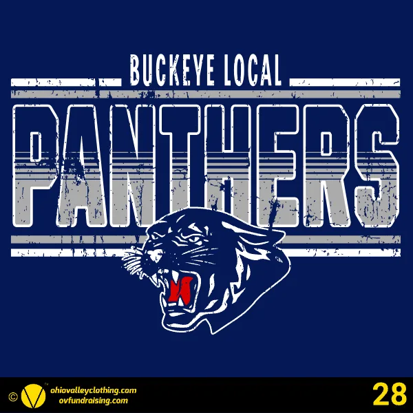 Buckeye Local Junior Panthers Basketball 2026 Design 28