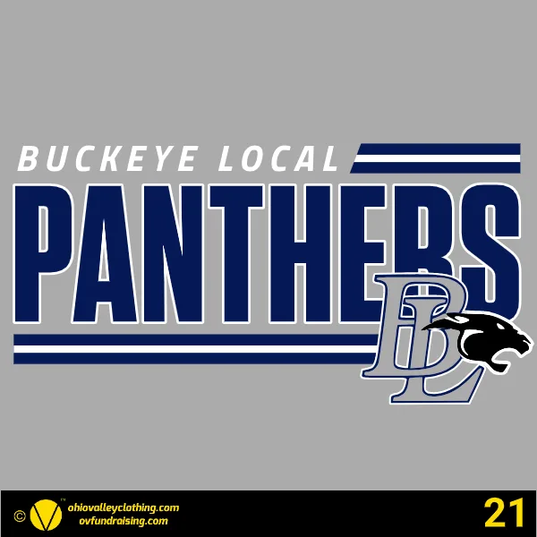 Buckeye Local Lady Panthers Basketball 2025-26 Design 21