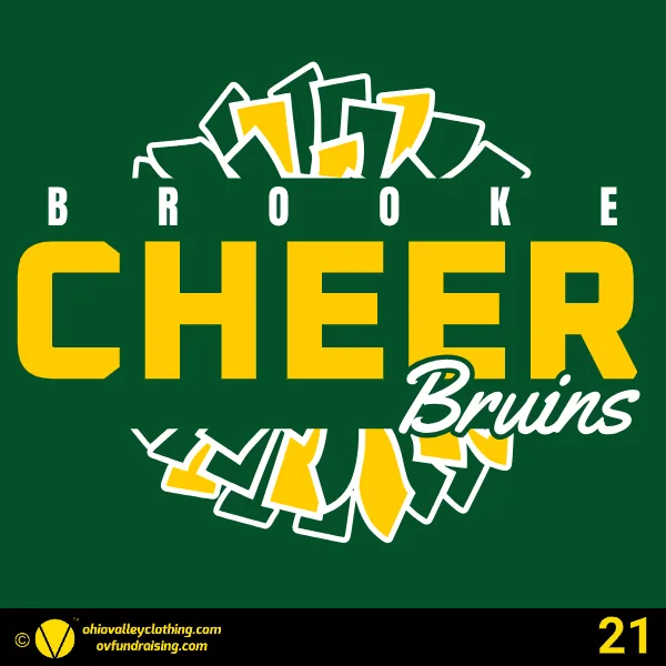 Brooke Bruin Youth Football & Cheer 2025 Design 21