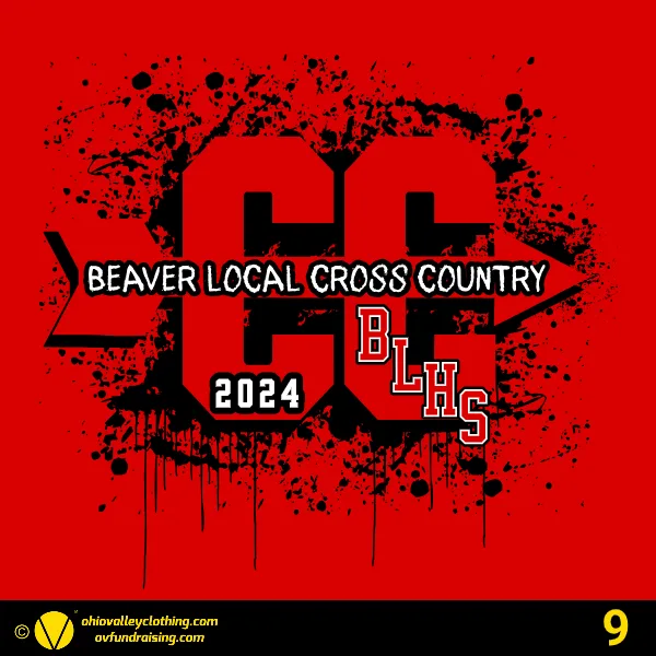 Beaver Local Cross Country Fundraiser 2024- Design 09
