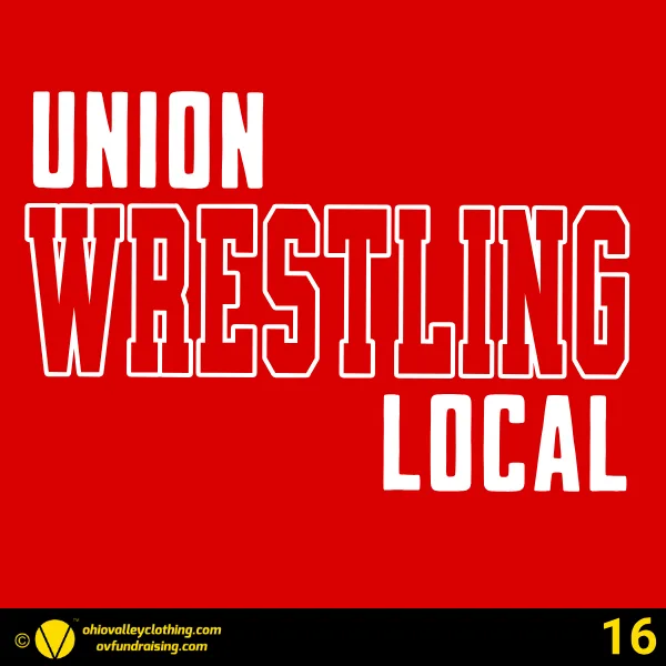 Union Local Wrestling 2024 Design 16