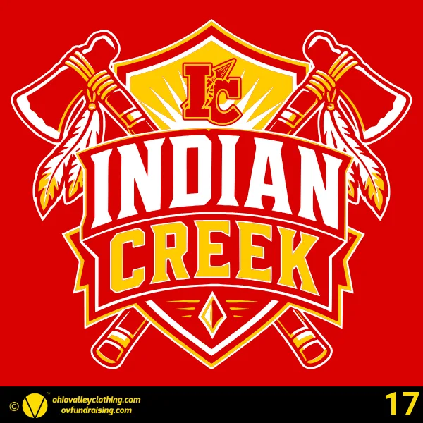 Indian Creek Athletic Boosters 2026 Design 17