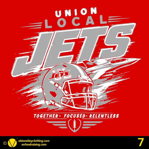 Union Local Little Jets Football 2026 Design 07