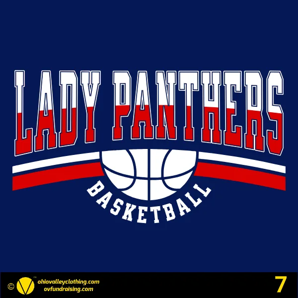 Buckeye Local Lady Panthers Basketball 2025-26 Design 07