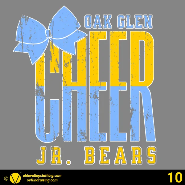 Oak Glen Jr. Bears Cheer 2025 Design 10