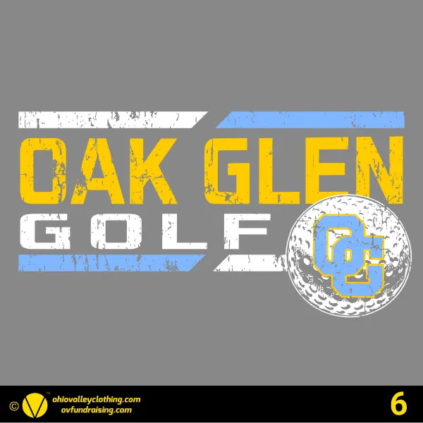 Oak Glen High School Golf 2026 Design 06