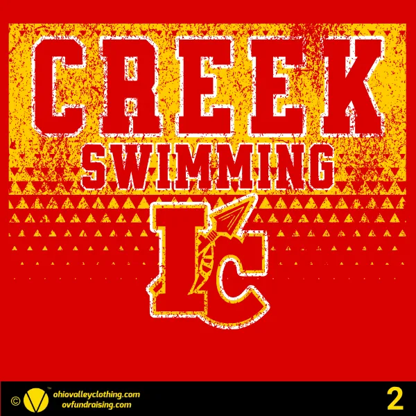 Indian Creek Swimming 2024 Design 02