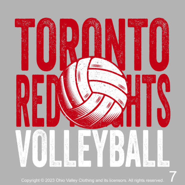 Toronto Jr. High Volleyball 2023 Fundraising Sample Designs Toronto Jr High Volleyball 2023 Sample Design Page 07