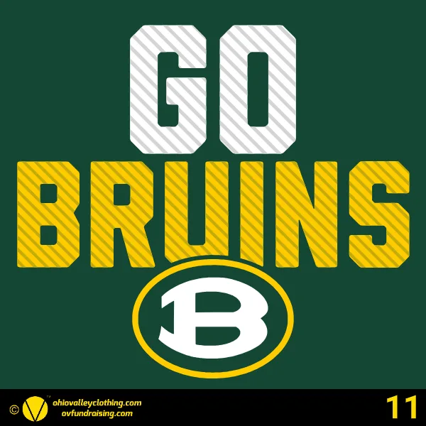 Brooke Middle School Football 2025 Design 11