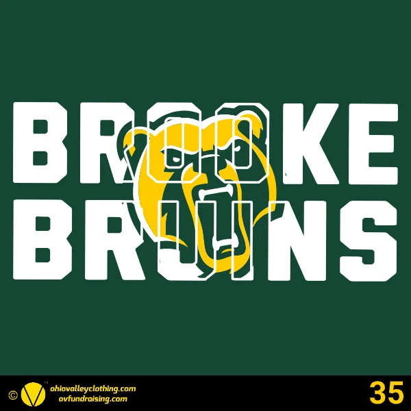 Brooke Middle School Baseball 2025 Design 35