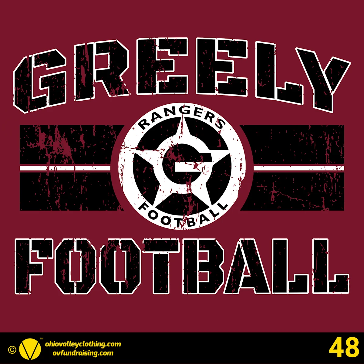 Greely Rangers Football 2026 Design 48