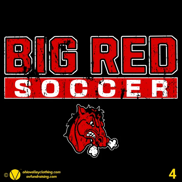 Steubenville Big Red Boys Soccer 2025 Design 04