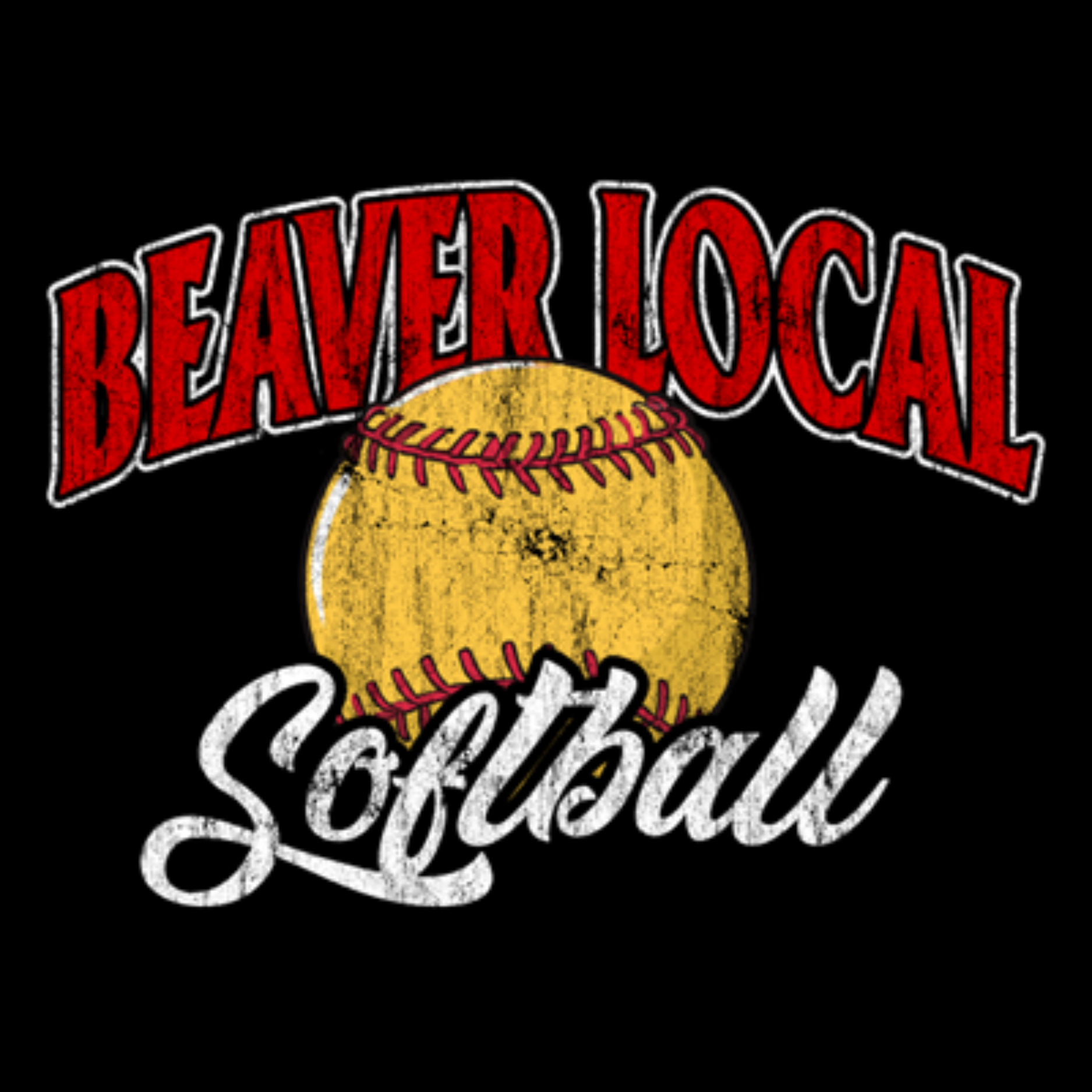 Beaver Local Softball 2024 logo