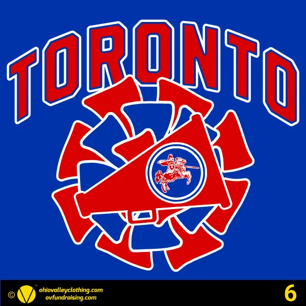 Toronto High School Cheer 2024 Design 06