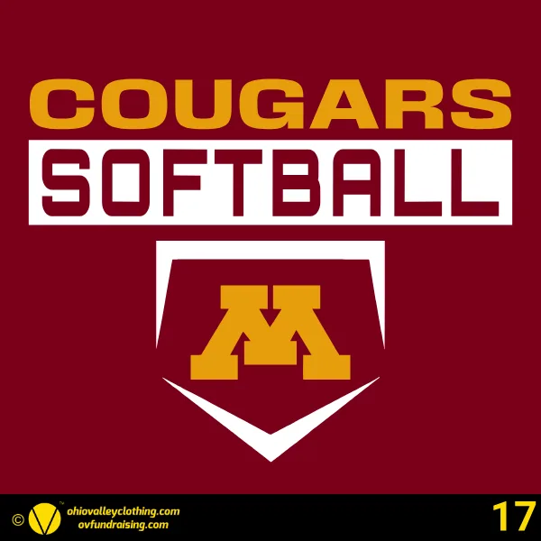 University of Minnesota Morris Softball 2026 Design 17