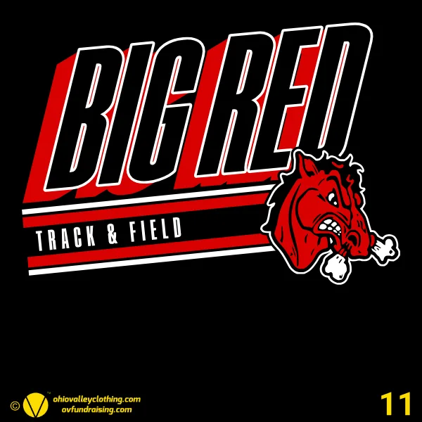 Steubenville Big Red Track 2026 Design 11