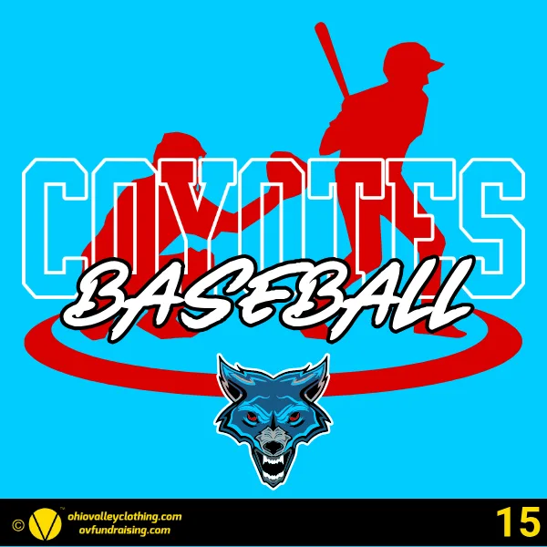 Coyotes Baseball Spring 2026 Design 15