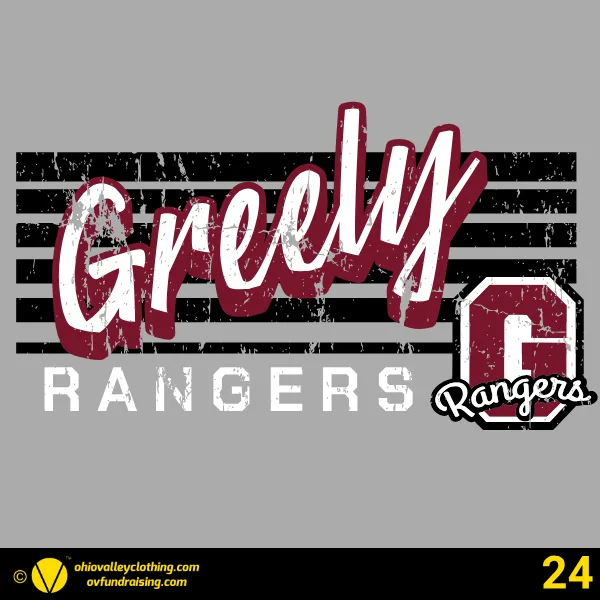 Greely Rangers Football 2026 Design 24