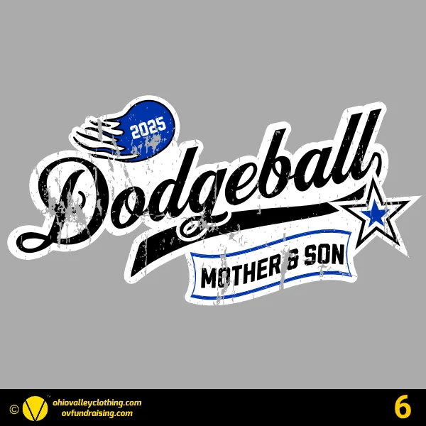 Harrison Central Mother Son Dodgeball 2025 Design 06