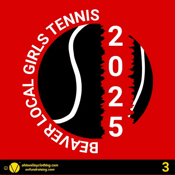 Beaver Local Girls Tennis Fall 2025 Design 03