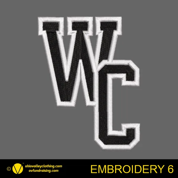 Westerville Central Football 2025 Embroidery 6