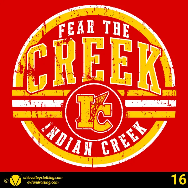 Indian Creek Athletic Boosters 2026 Design 16