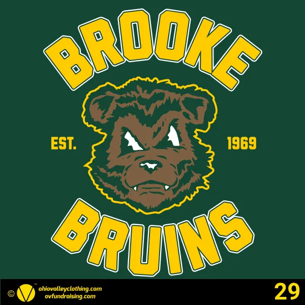 Brooke Middle School Club Baseball 2026 Design 29