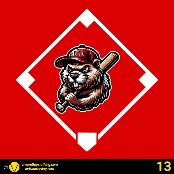 Beaver Youth Baseball 2025 Design 13