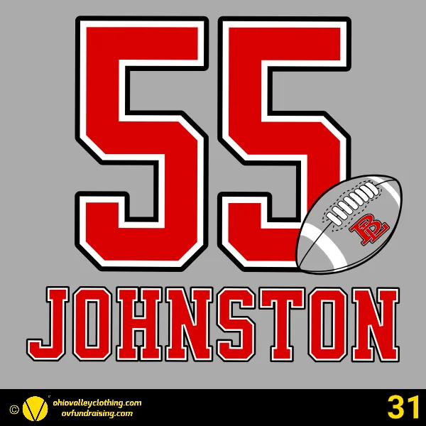 Beaver Local Touchdown Club 2025 Design 31