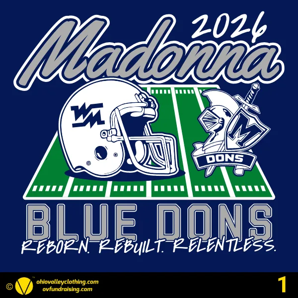 Madonna Football 2026 Design 01