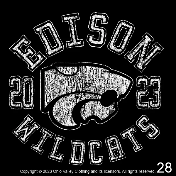 Edison Lady Wildcats Soccer 2023 Sample Designs Page 28u