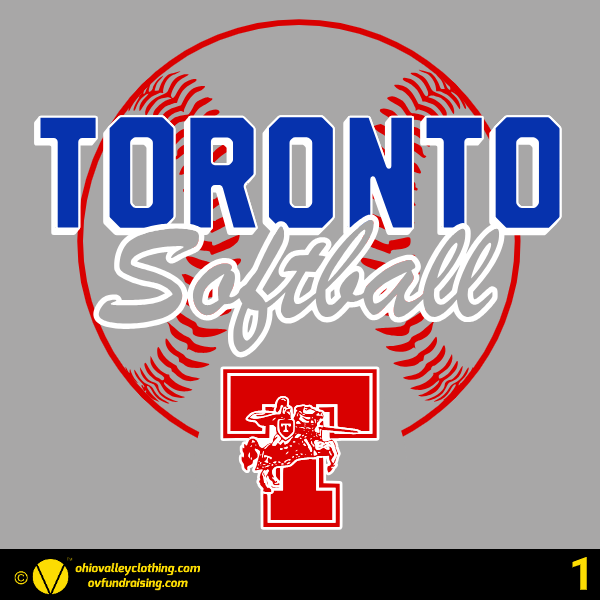 Toronto Softball 2024 Fundraising Sample Designs