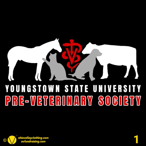 YSU Pre-Veterinary Society 2026 Fundraising Sample Designs