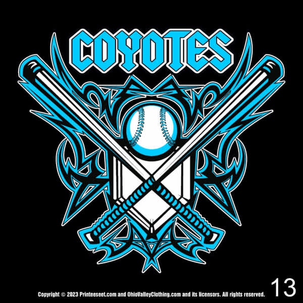 SV Coyotes Baseball 2023 Fundraising Sample Designs SV Coyotes Baseball 2023 Fundraising Design Page 13