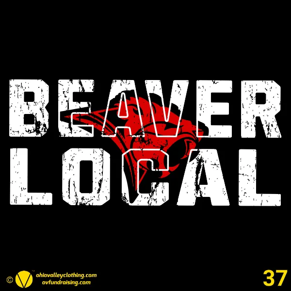 Beaver Local Touchdown Club 2025 Design 37