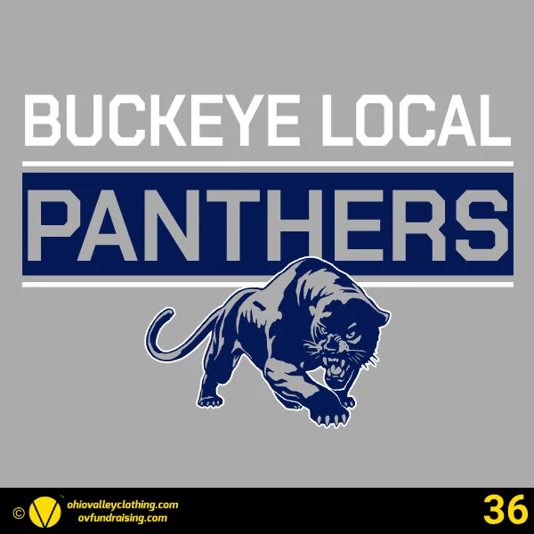 Buckeye Local Junior Panthers Basketball 2026 Design 36