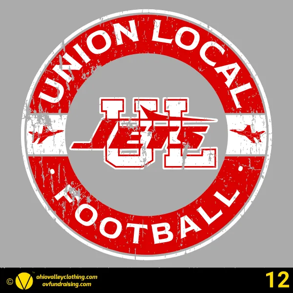 Union Local Little Jets Football 2026 Design 12