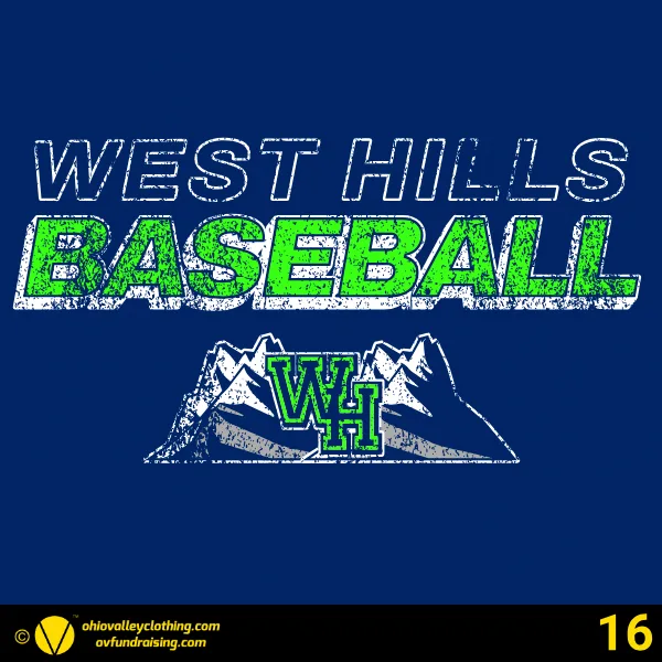 West Hills Baseball 2024 Design 16